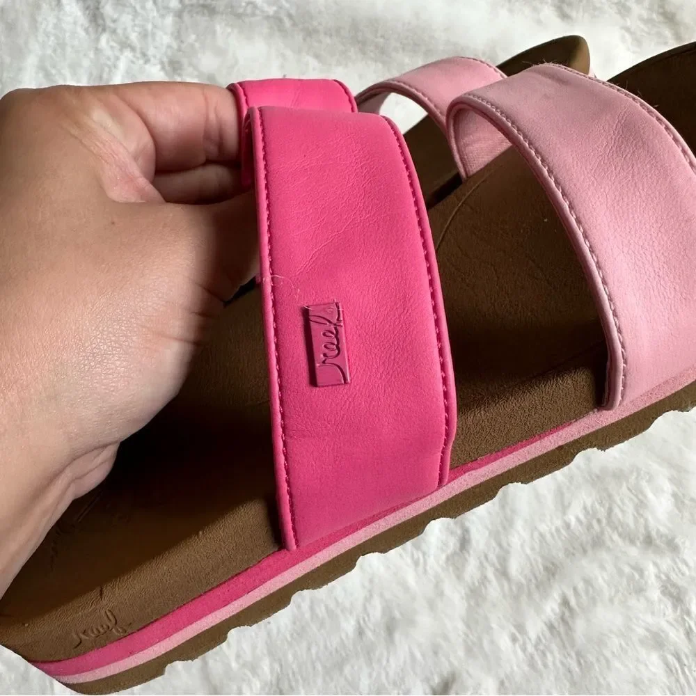 Reef Horizon Hi Sandal Pink Girl’s Size 3